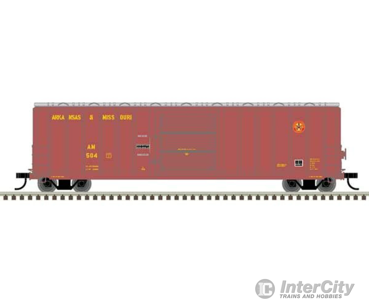 Atlas 20006985 Berwick 50 Boxcar - Ready To Run Master(R) -- Arkansas & Missouri #510 (Maroon