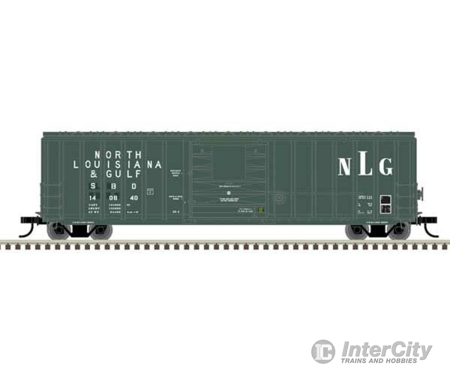 Atlas 20007003 Berwick 50 Boxcar - Ready To Run Master(R) -- Seaboard System #140840 (Ex-Nlg Green