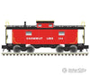 Atlas 20007012 Ne-6 Caboose - Ready To Run Master(R) -- Pittsburg And Shawmut #193 (Red White Black)