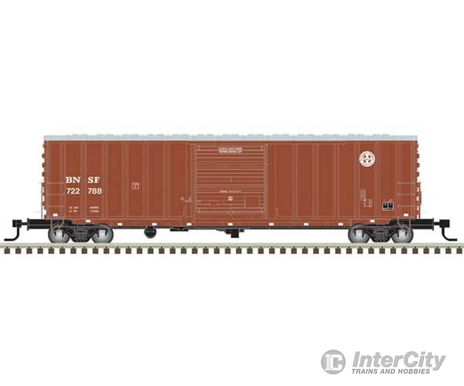 Atlas 20007063 Acf 50 Precision Design Rib-Side Boxcar - Ready To Run Master(R) -- Burlington