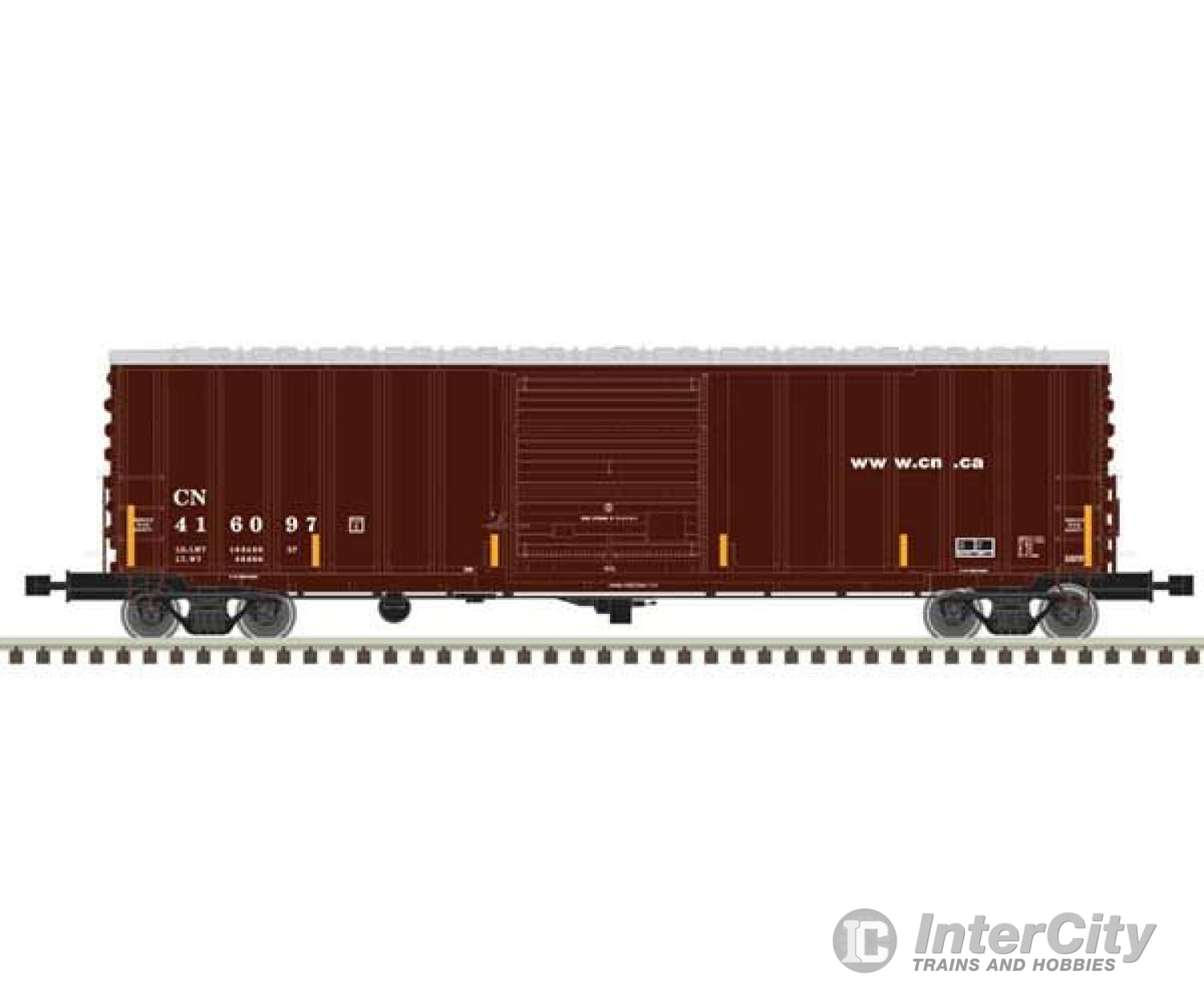 Atlas 20007065 Acf 50 Precision Design Rib-Side Boxcar - Ready To Run Master(R) -- Canadian National