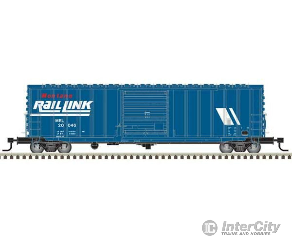 Atlas 20007069 Acf 50 Precision Design Rib-Side Boxcar - Ready To Run Master(R) -- Montana Rail Link