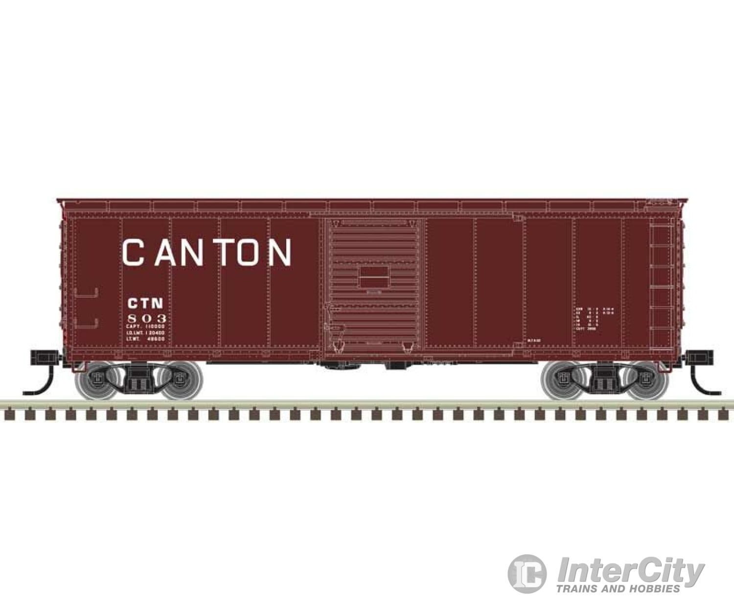 Atlas 20007073 Usra Steel Rebuilt 40 Boxcar - Ready To Run Master(R) -- Canton Railroad #611 (Boxcar