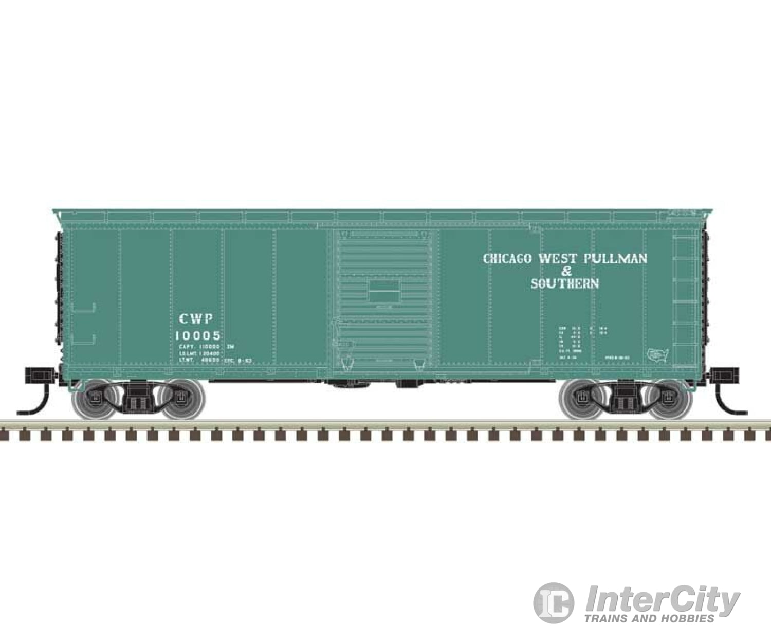 Atlas 20007075 Usra Steel Rebuilt 40 Boxcar - Ready To Run Master(R) -- Chicago West Pullman &