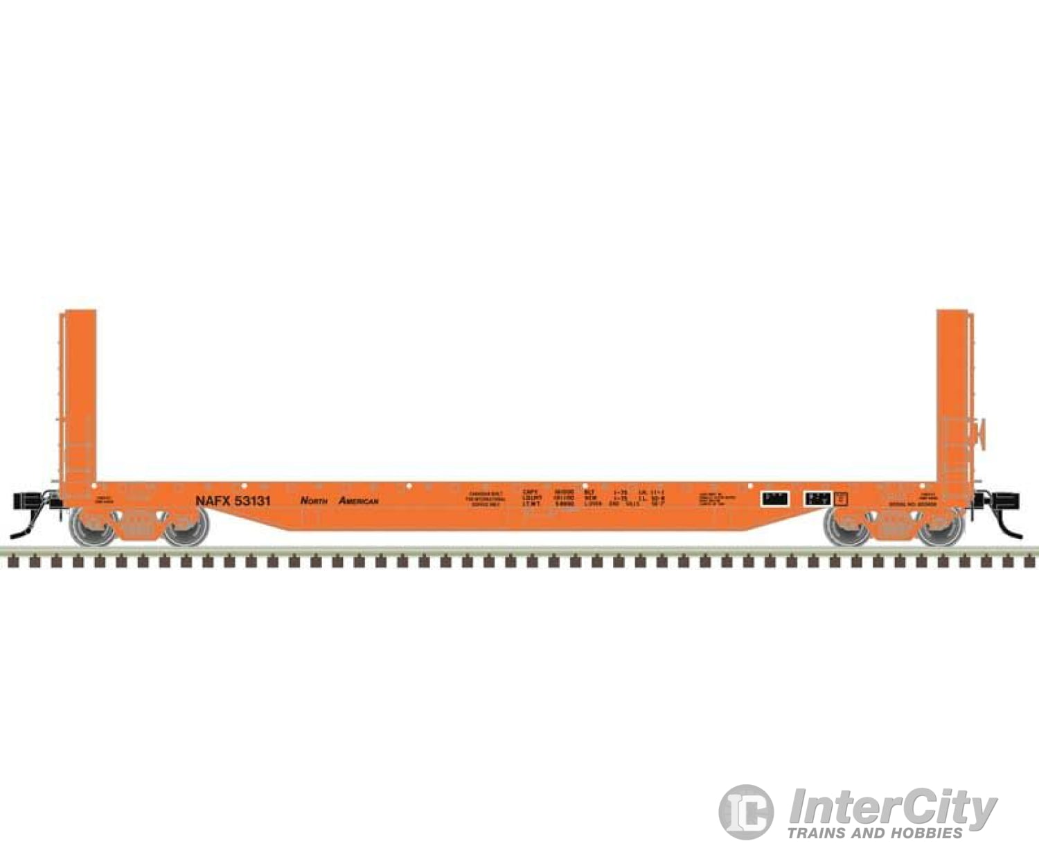 Atlas 20007106 516 Bulkhead Flatcar - Ready To Run Master(R) -- North American Car Leasing Nafx