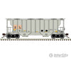 Atlas 20007112 Portec 3000 2-Bay Covered Hopper - Ready To Run Master(R) Plus -- The Andersons Inc.