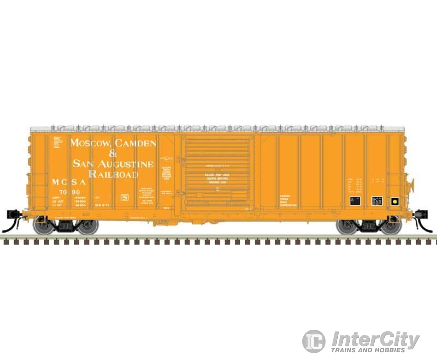 Atlas 20007146 Cncf 5000 50 Boxcar - Ready To Run Master(R) -- Moscow Camden & San Augustine #7090