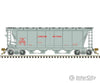 Atlas 20007153 Slab-Side Covered Hopper - Ready To Run Master(R) -- Canadian National #113404 (Gray