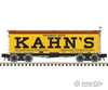 Atlas 20007205 36 Wood Reefer - Ready To Run Master(R) -- Kahns #1110 (Yellow Black Boxcar Red)