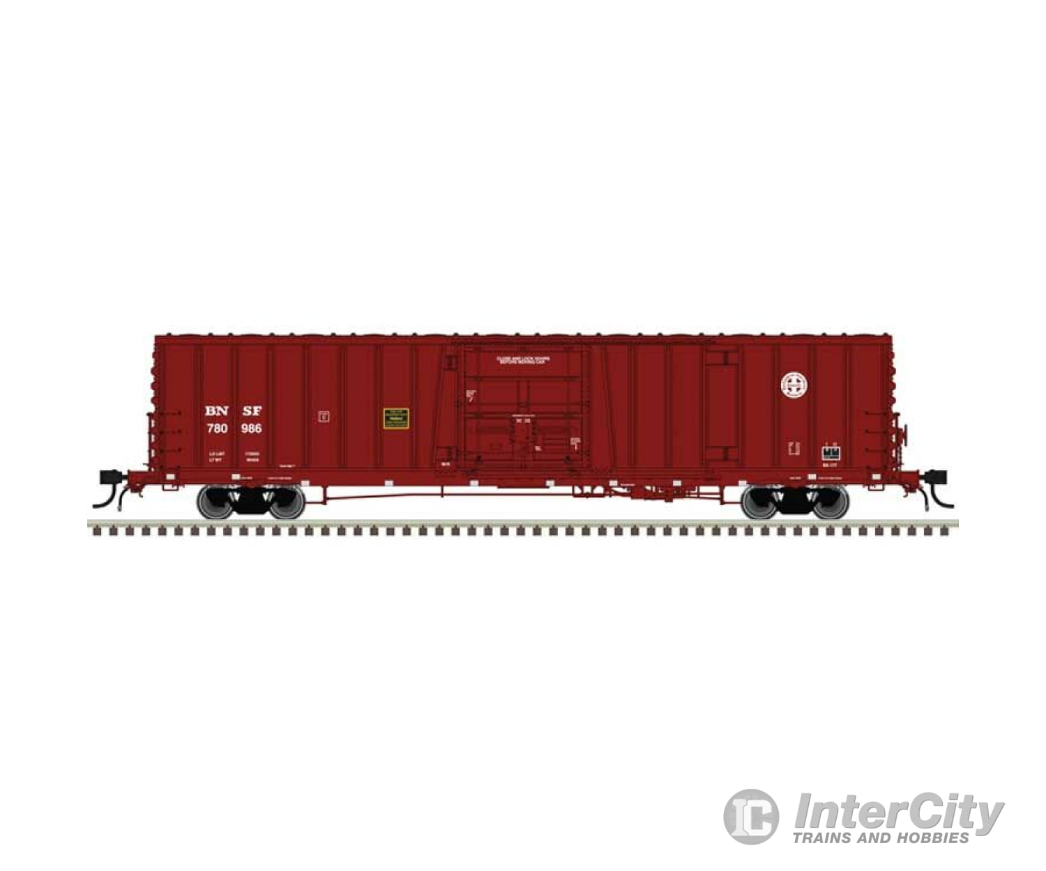 Atlas 20007306 Class Bx-177 Plug-Door Boxcar - Ready To Run Master(R) -- Bnsf Railway #780986