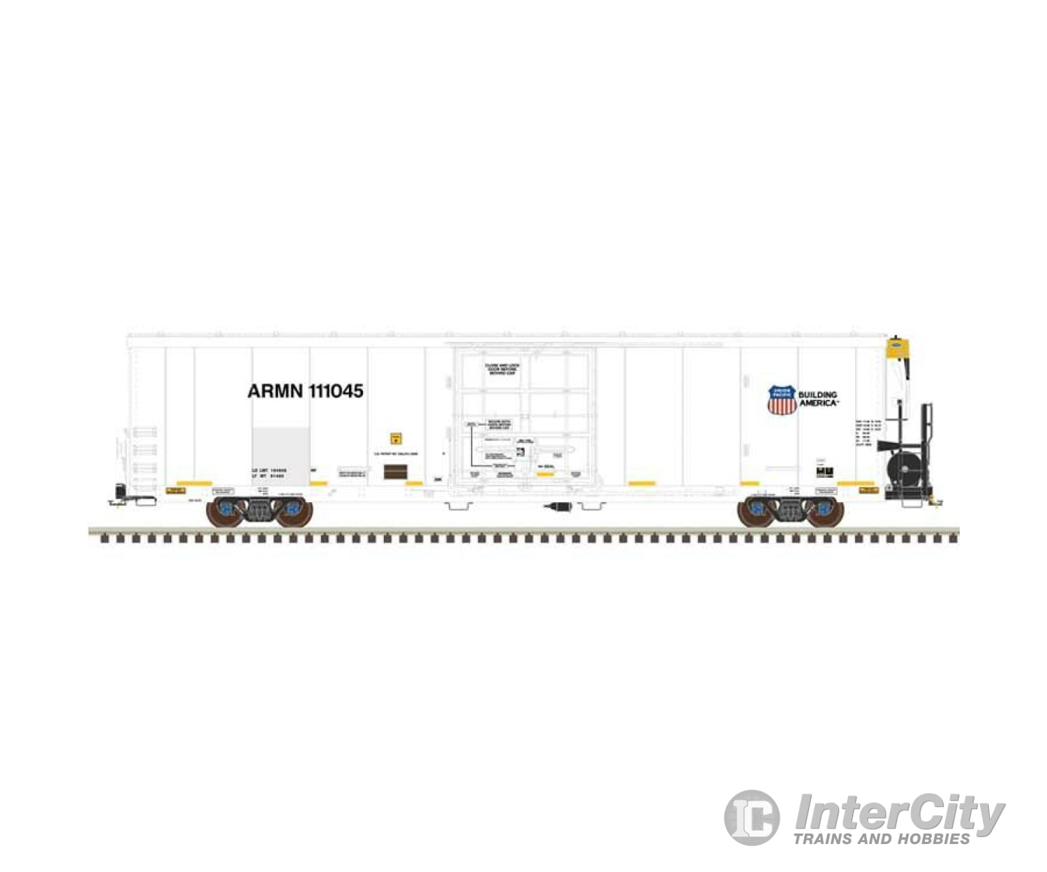 Atlas 20007314 Trinityrail(R) 64 Modern Reefer - Ready To Run -- Union Pacific #111259 (White Black