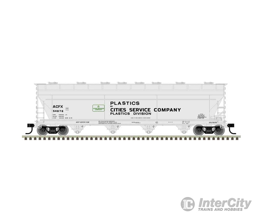 Atlas 20007372 Acf 5250 Covered Hopper - Ready To Run Master(R) Plus -- Cities Service Company