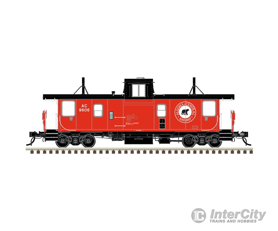 Atlas 20007789 Ho Pointe St. Charles Psc Caboose Algoma Central (Ac) #9606 Freight Cars
