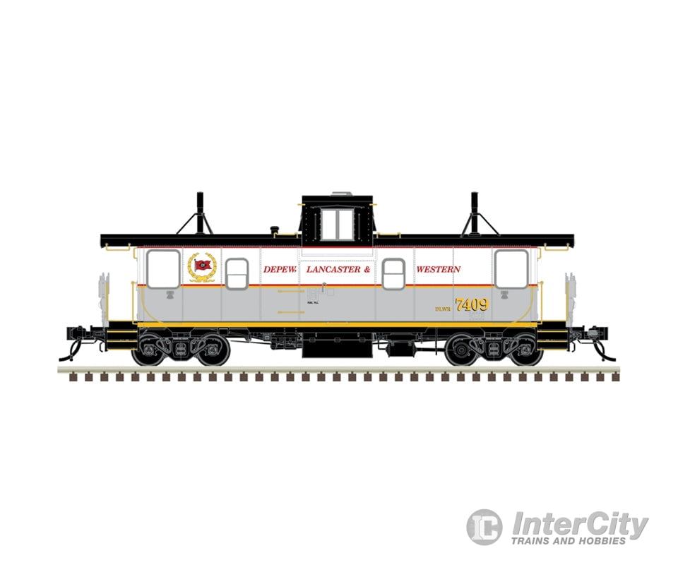 Atlas 20007790 Ho Pointe St. Charles Psc Caboose Depew Lancaster & Western #7409 Freight Cars
