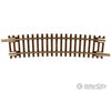 Atlas 2017 Code 55 Track W/Nickel-Silver Rail & Brown Ties -- 13-3/4 Radius Half Curve Pkg(6)