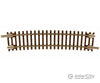 Atlas 2019 Code 55 Track W/Nickel-Silver Rail & Brown Ties -- 15 Radius Half Curve Pkg(6) Turnouts