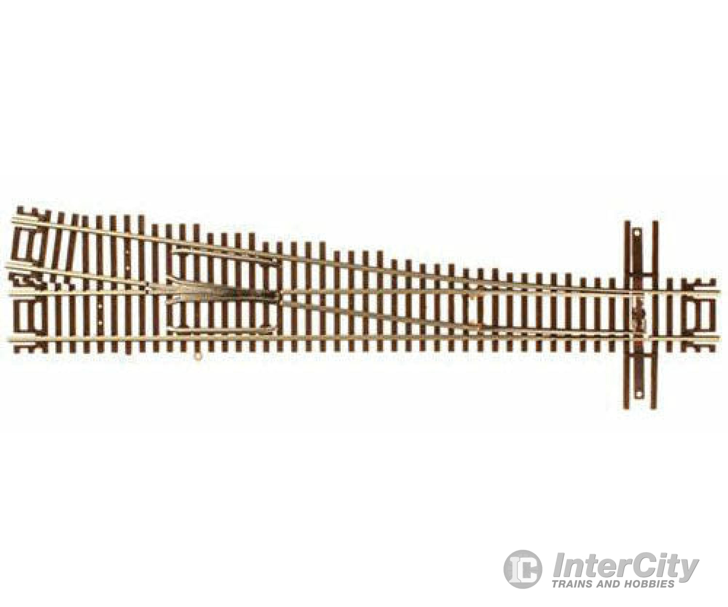 Atlas 2053 Code 55 Turnout Nickel-Silver Rail Brown Ties -- No.7 Right Hand Track & Turnouts