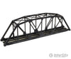 Atlas 2070 Through Truss Bridge Kit W/Code 55 Rail -- Black Tunnels & Bridges