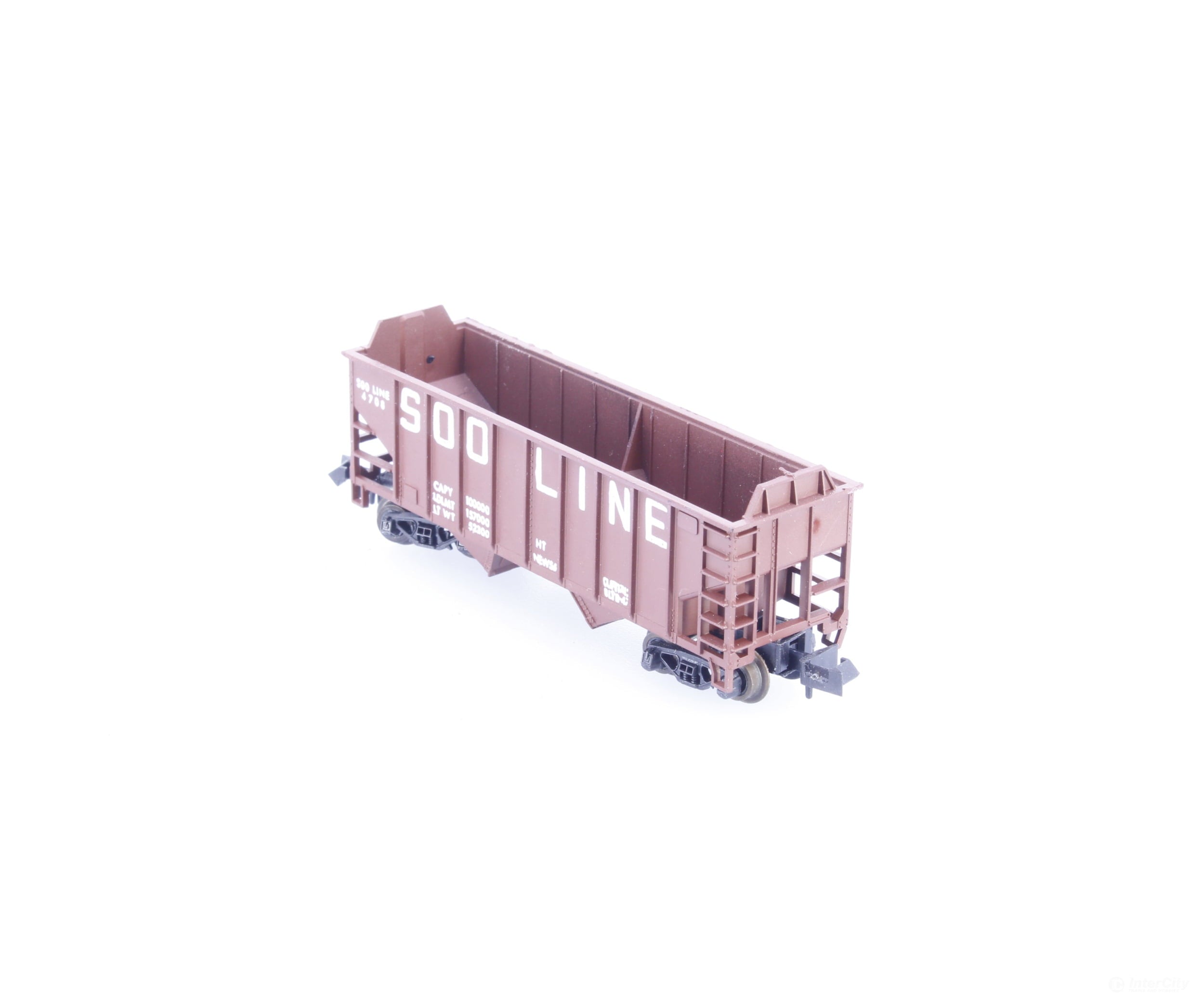 Atlas 2241 N 2 Bay Open Hopper Soo Line (SOO) 4708 - Freight Cars