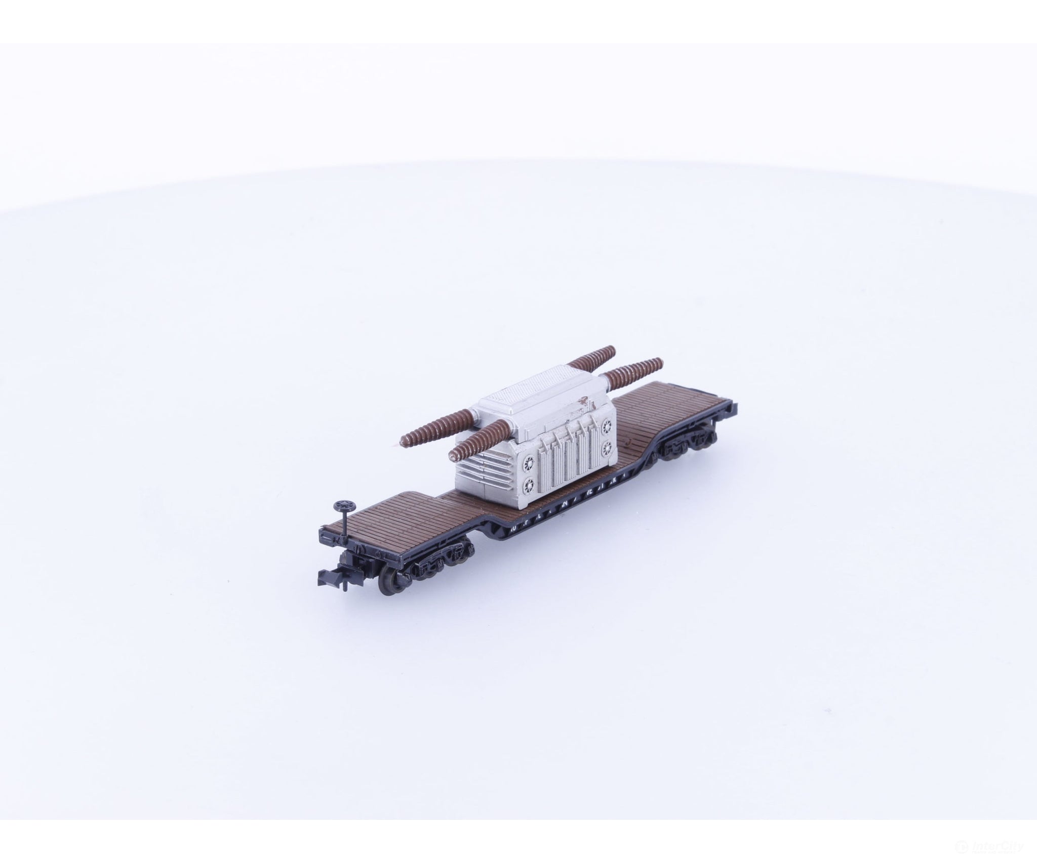 Atlas 2342 N Depressed Center Flat Car with Transformer Load Norfolk & Western (NW) - Freight Cars