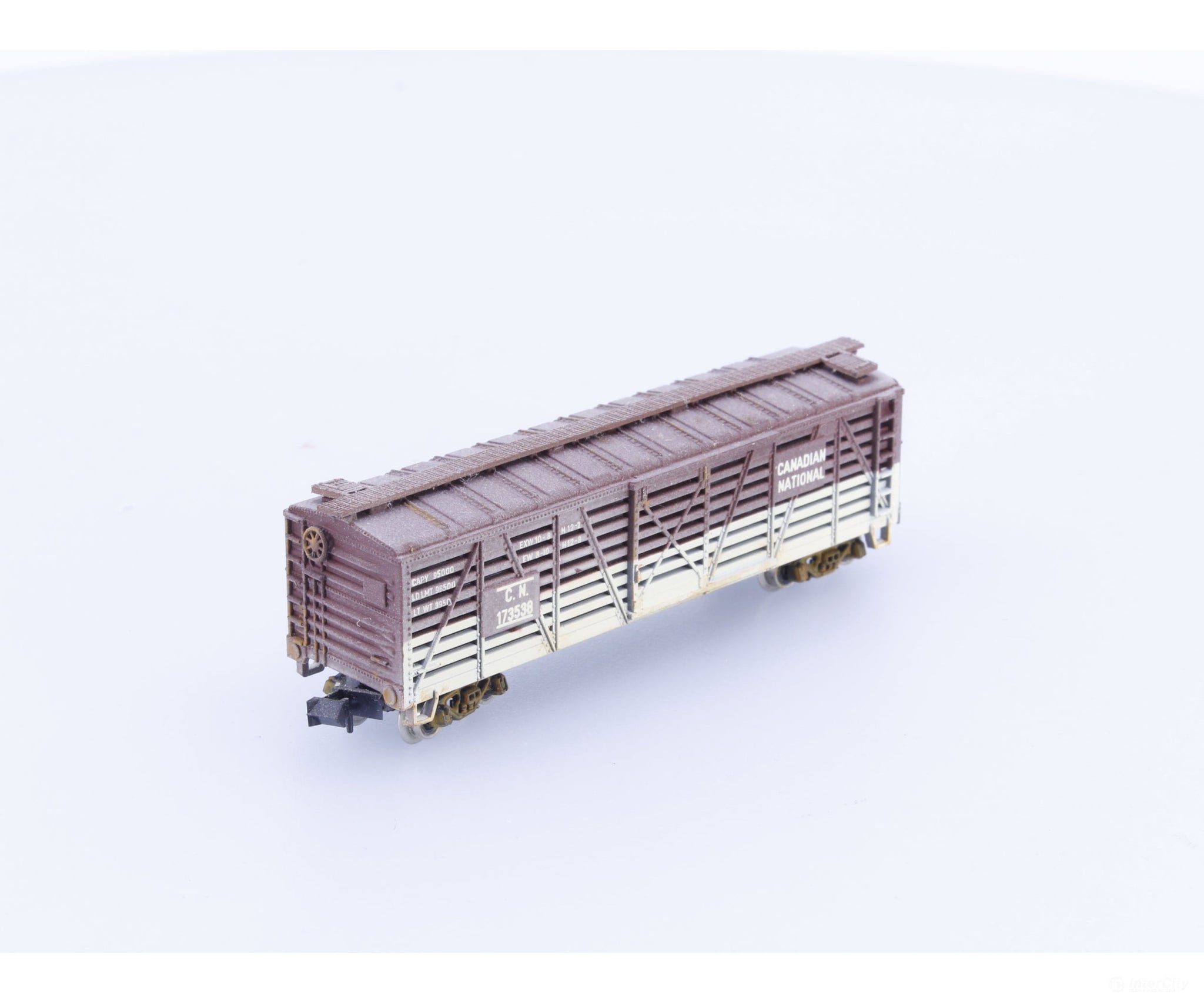 Atlas 2418 N Stock Car Canadian National (CN) 173538 Freight Cars