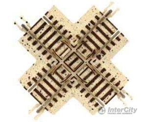 Atlas 2420 N Code 65 True-Track(R) -- 90-Degree Crossing Track & Turnouts