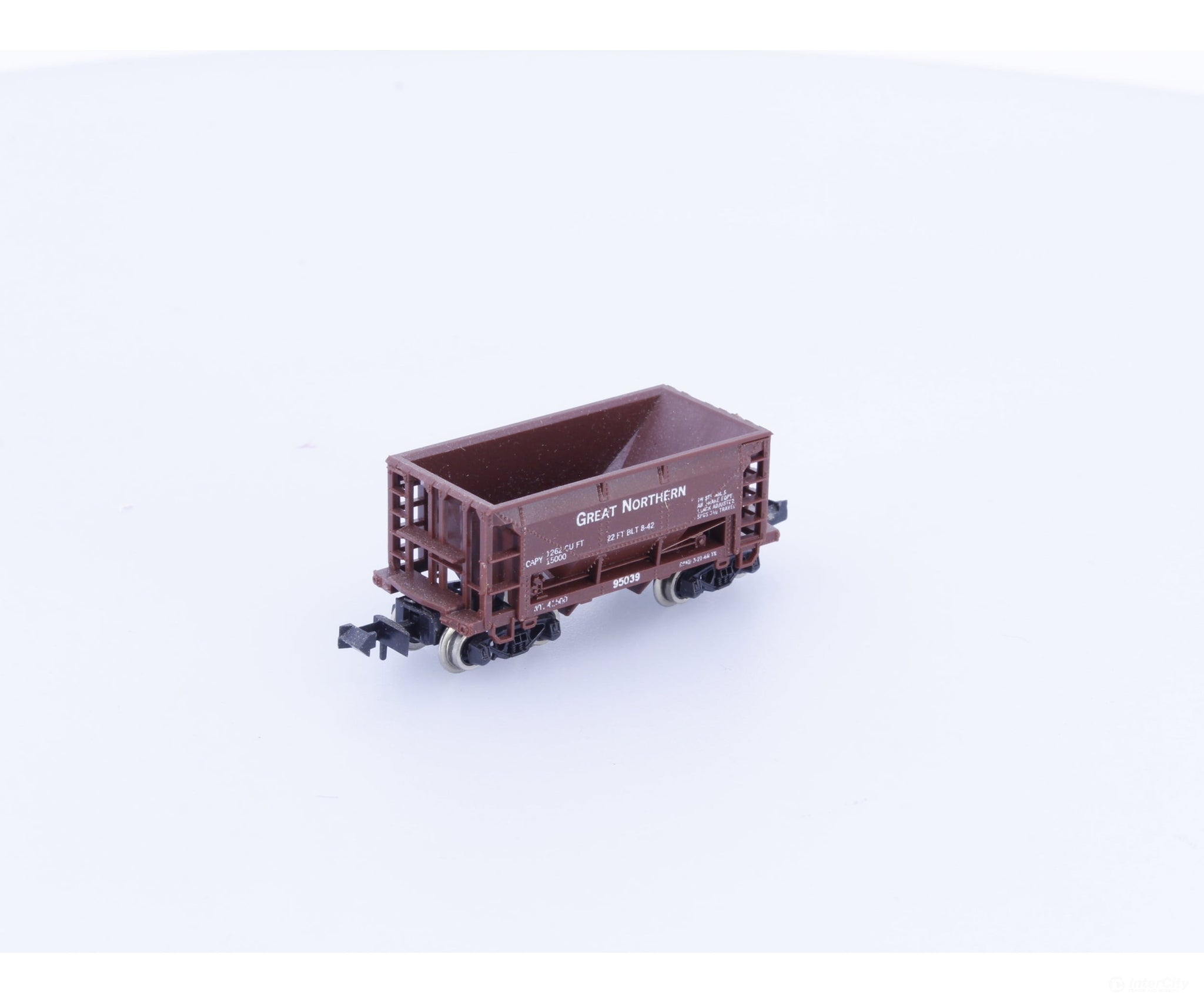 Atlas 2453 N 21’ Ore Car #2 Great Northern (GN) 95039 Freight Cars