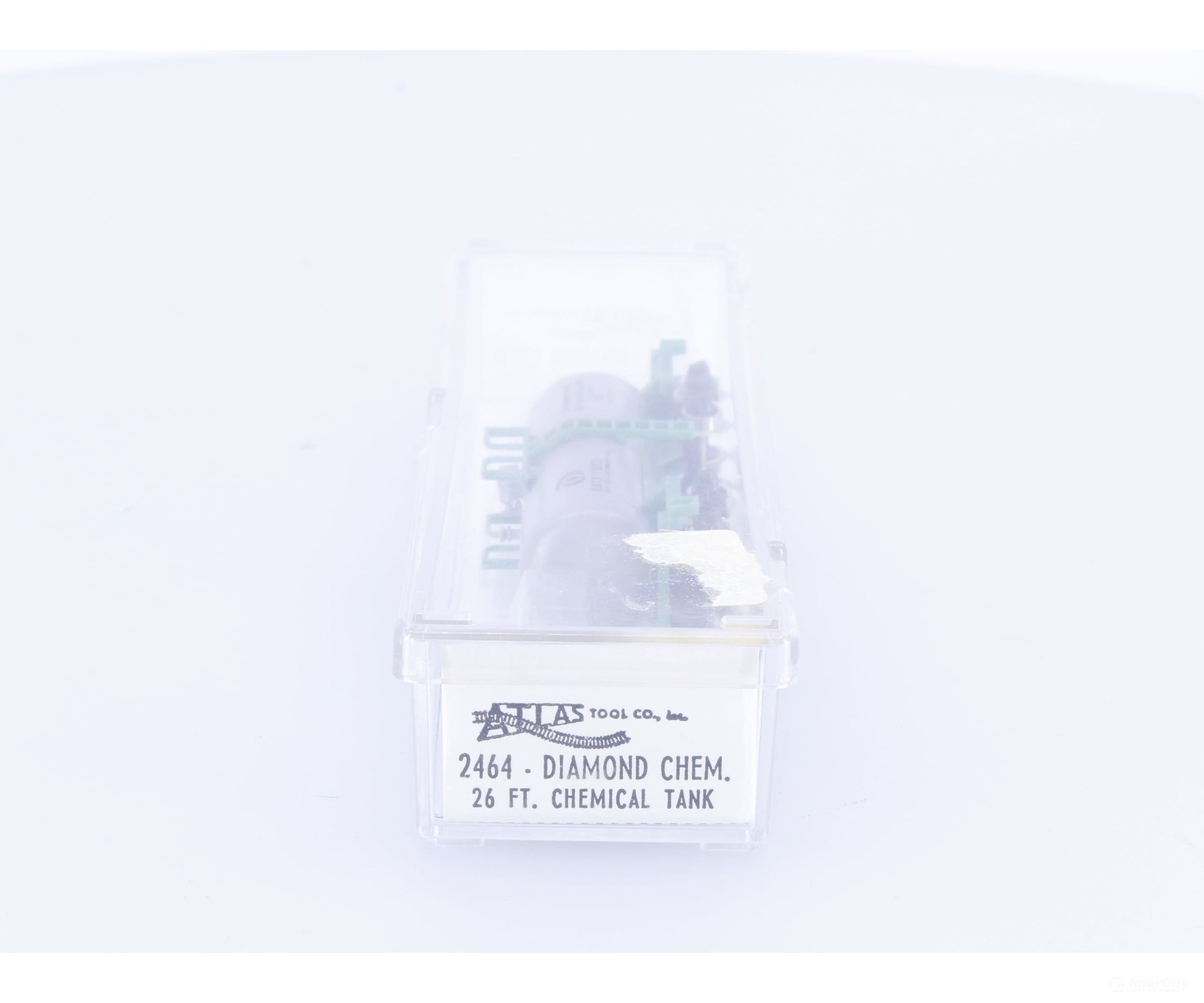 Atlas 2464 N 26’ Chemical Tank Car Diamond Chemicals GATX Corporation (GATX) 7923 Freight Cars