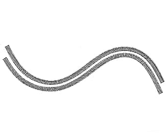 Atlas 2500 Code 80 Super-Flex(R) Track - 29-1/2 74.9Cm Long -- Black Ties & Turnouts