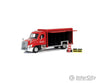 Atlas 25000020 Beverage Delivery Truck With 2 Sliding Doors Handcart Cases - Assembled -- Coca-Cola