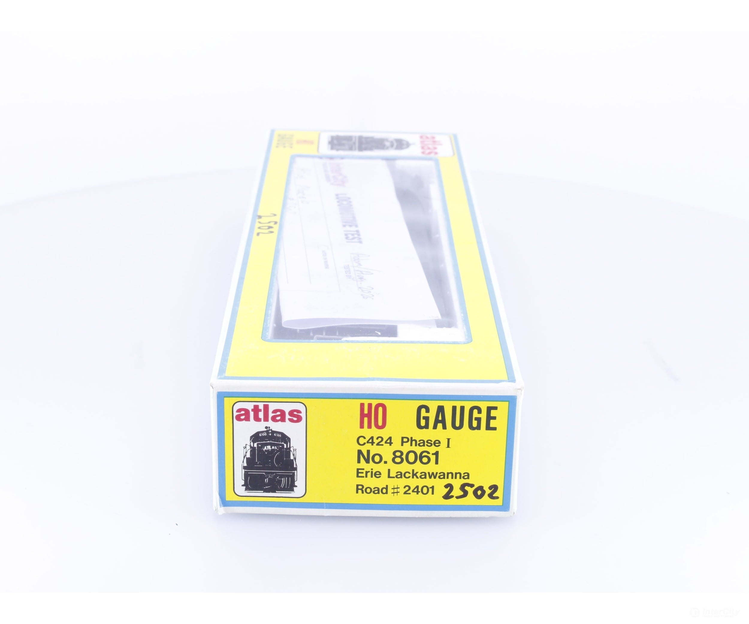Atlas 2502 HO C424 Phase 1 Diesel Locomotive Pacific Western Railway (PWR) 2502 DCC - Locomotives
