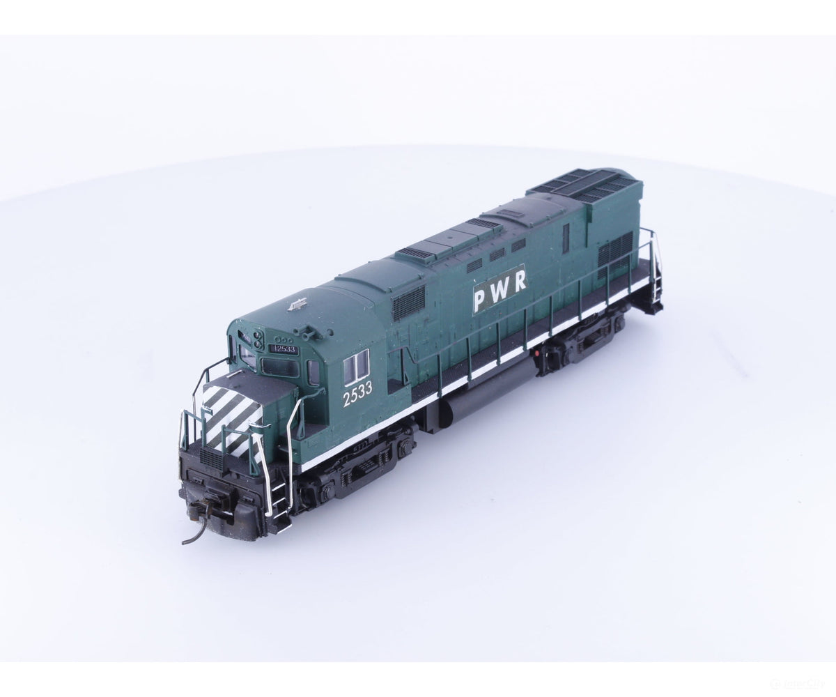 Atlas 2533 HO C425 Diesel Locomotive Pacific Western Railway (PWR) 2533 DCC - Locomotives