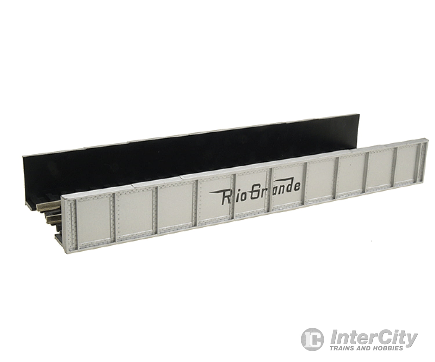 Atlas 2552 Decorated Code 80 Plate-Girder Bridge -- Denver & Rio Grande Western (Black White)