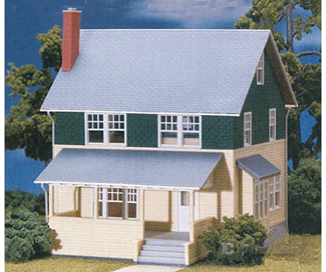 Atlas 2844 Lovely Ladies Home Series(Tm) -- Kates Colonial - Kit Structures