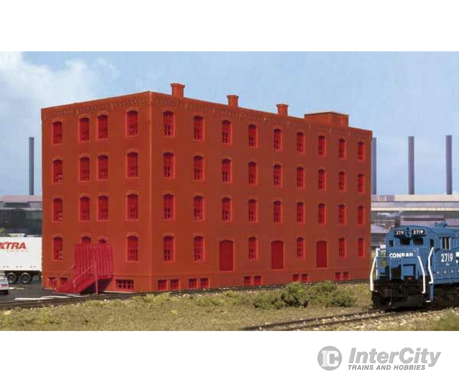 Atlas 2870 Middlesex Manufacturing Company - Kit (Plastic) -- 7-1/2 X 3 19.1 7.6Cm Structures