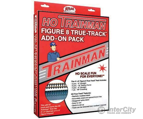 Atlas 29 Code 83 Figure-8 Track Expansion Set - True-Track(R) -- 4 X 3 1.2 .9M Set-Up Size &