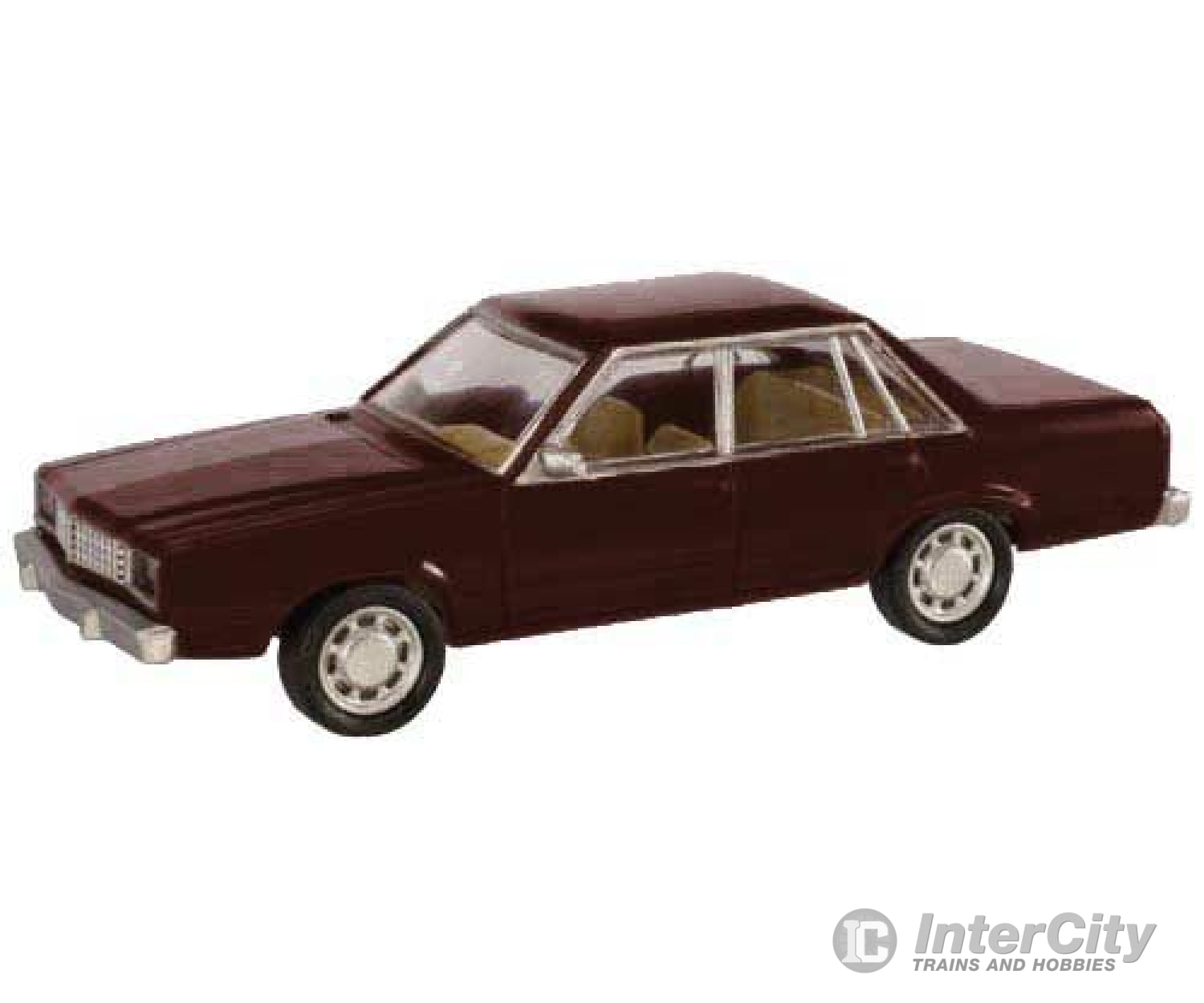 Atlas 30000149 1978 Ford(R) Fairmont Sedan - Assembled -- Metallic Dark Cordovan Brown Cars & Trucks