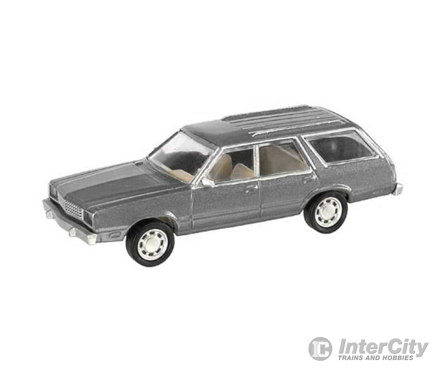 Atlas 30000150 1978 Ford(R) Fairmont Station Wagon - Assembled -- Metallic Silver Cars & Trucks