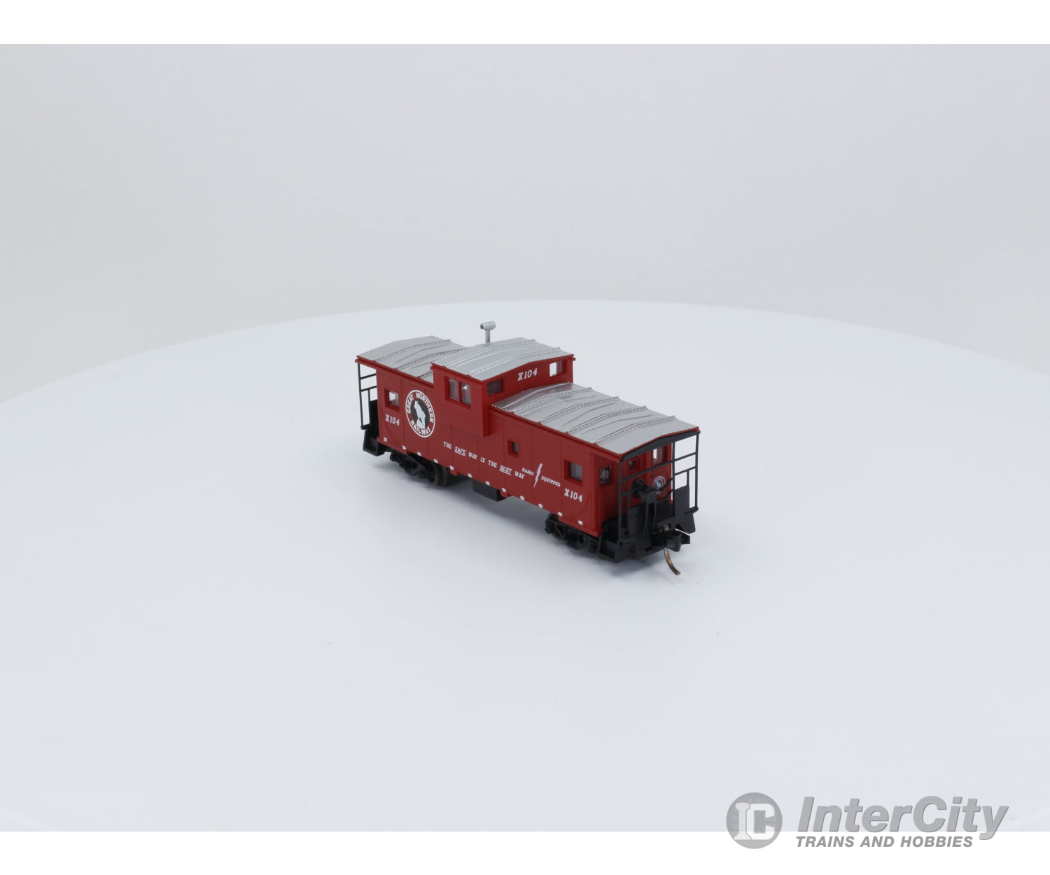 Atlas 30339 N Ev Caboose Freight Car Great Northern (Gn) X-104 Cars