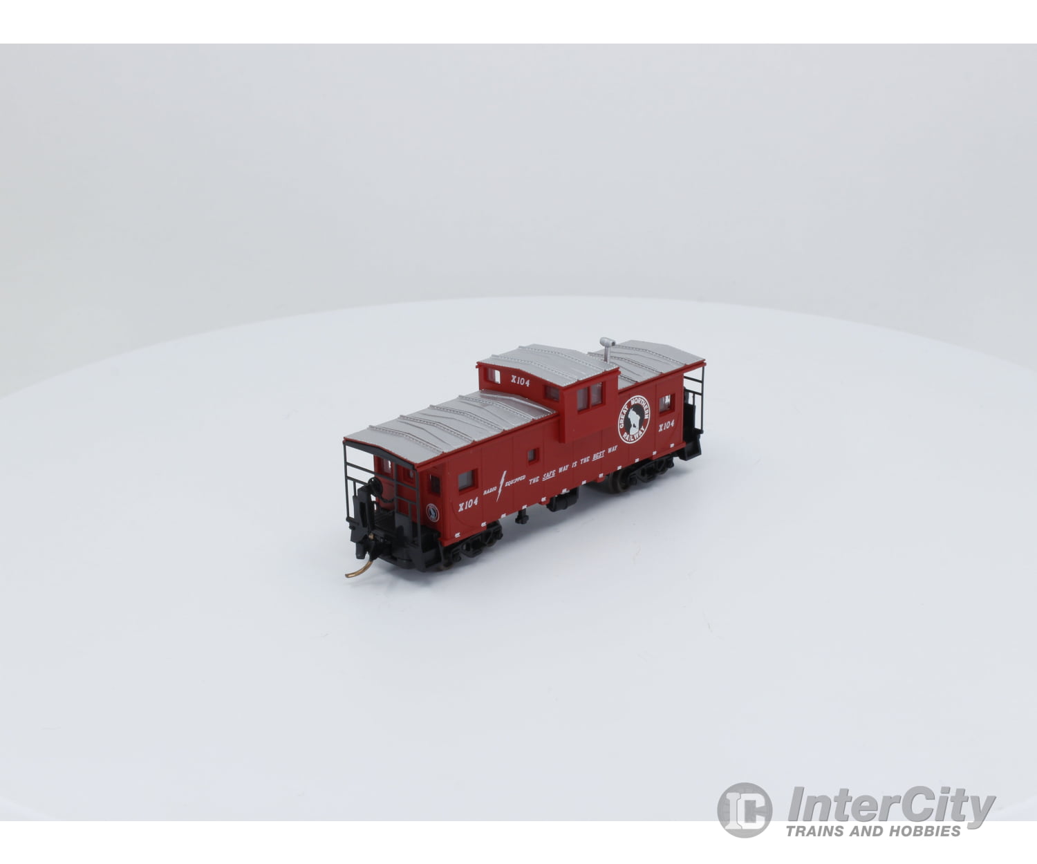 Atlas 30339 N Ev Caboose Freight Car Great Northern (Gn) X-104 Cars