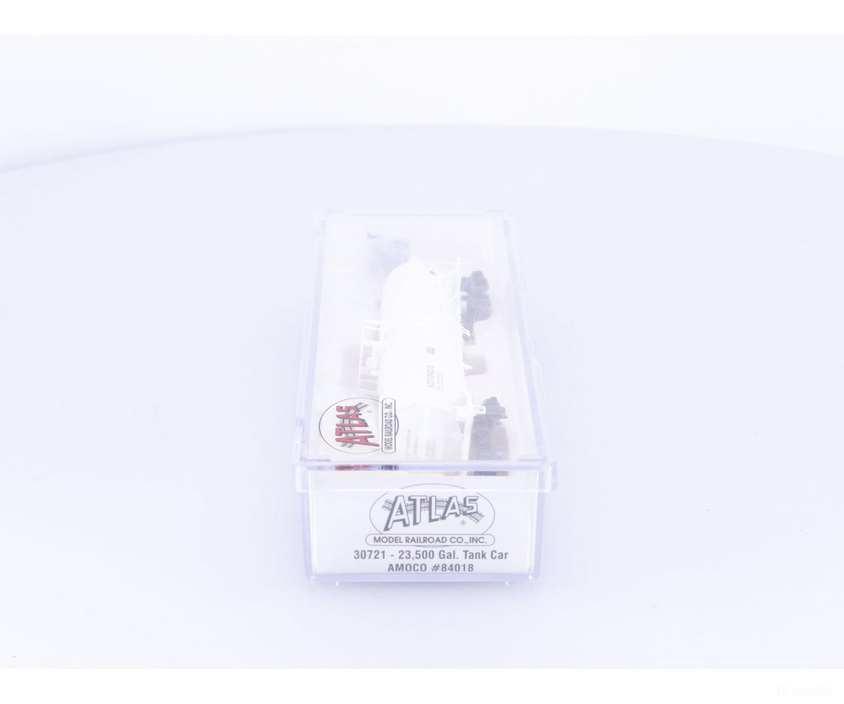 Atlas 30721 N 23500 Gal. Tank Car AMOCO (ACFX) 84018 - Freight Cars