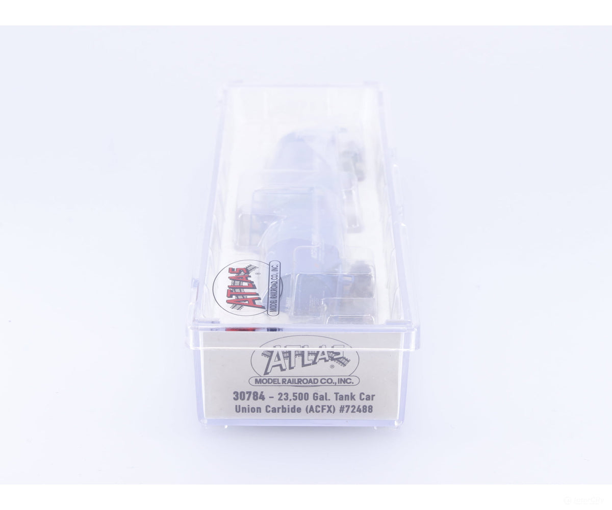 Atlas 30784 N 23500 Gal. Tank Car Union Carbide (ACFX) 72488 (#1) - Freight Cars