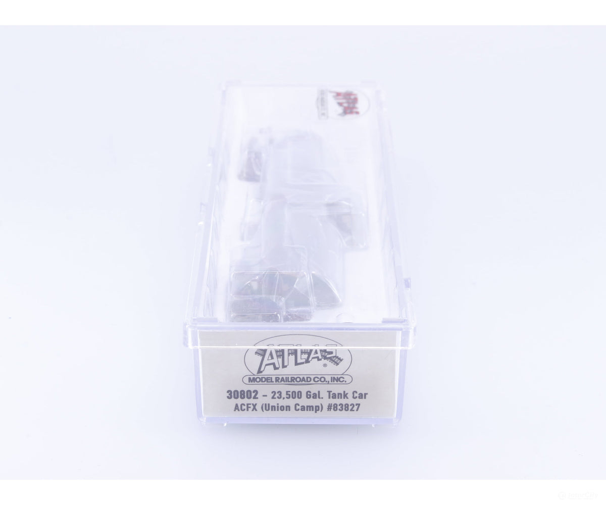 Atlas 30802 N 23500 Gal. Tank Car (ACFX) 83827 - Freight Cars