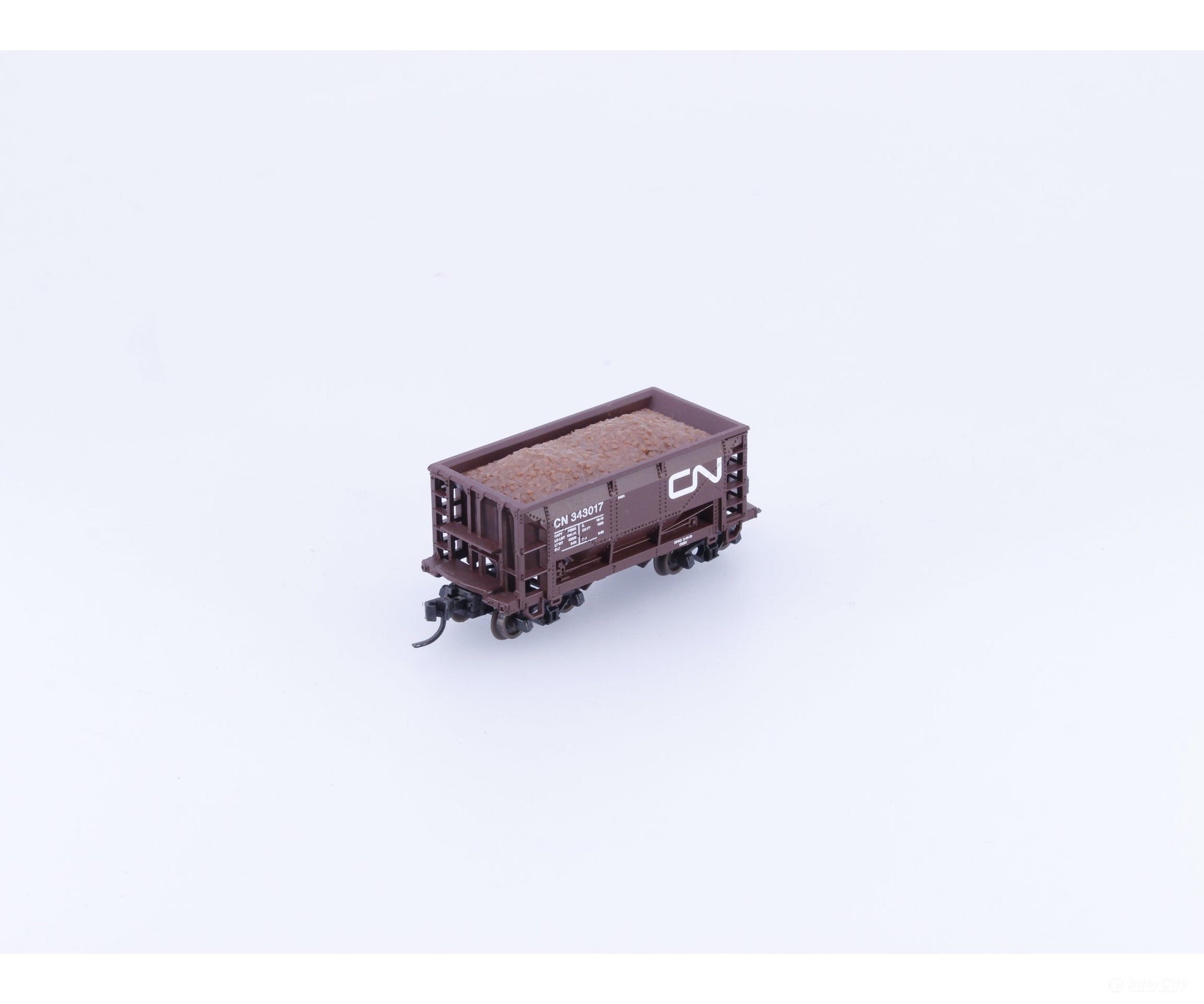 Atlas 32013 N Ore Car w/ Load #1 Canadian National (CN) 343017 - Freight Cars