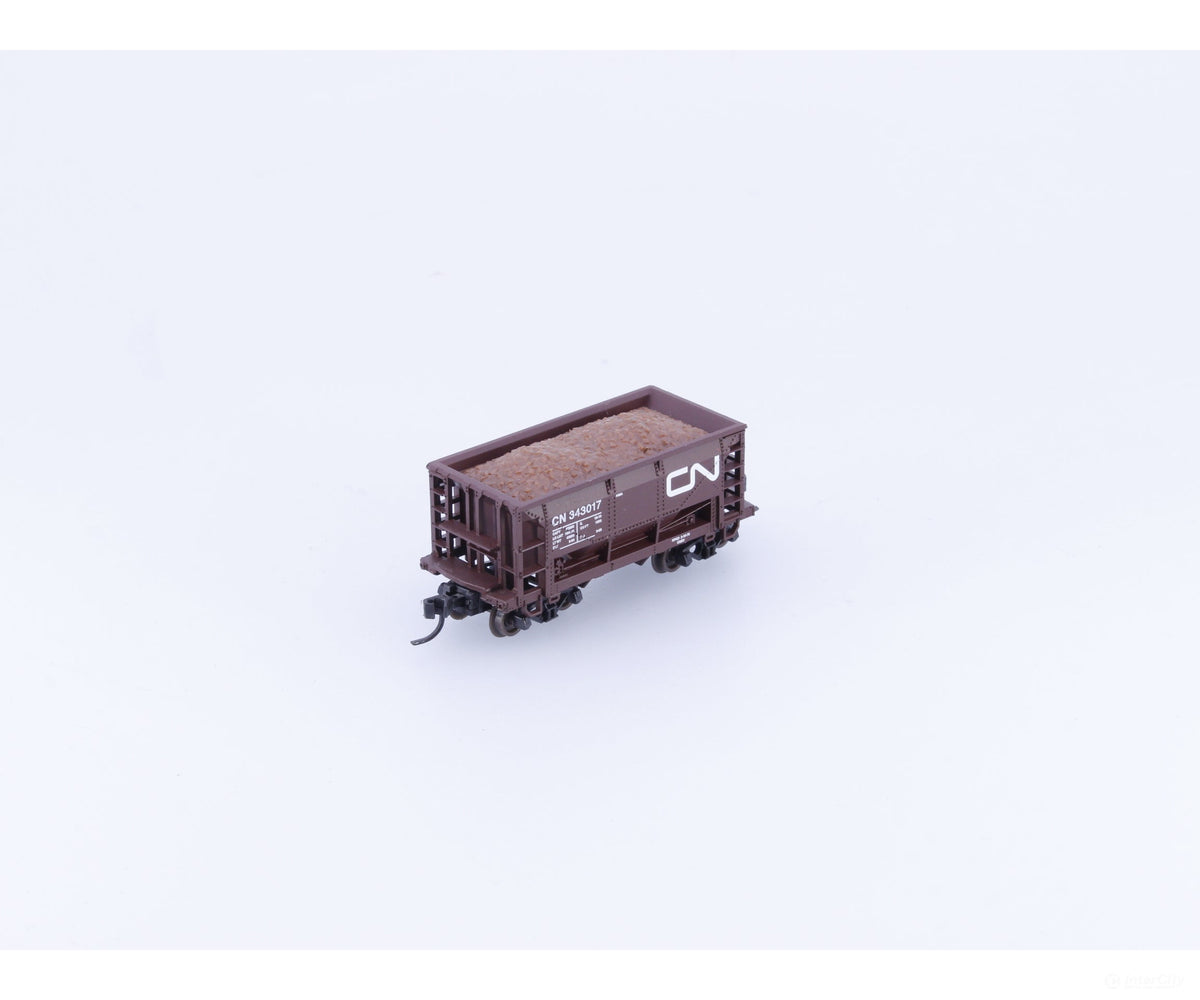 Atlas 32013 N Ore Car w/ Load #1 Canadian National (CN) 343017 - Freight Cars