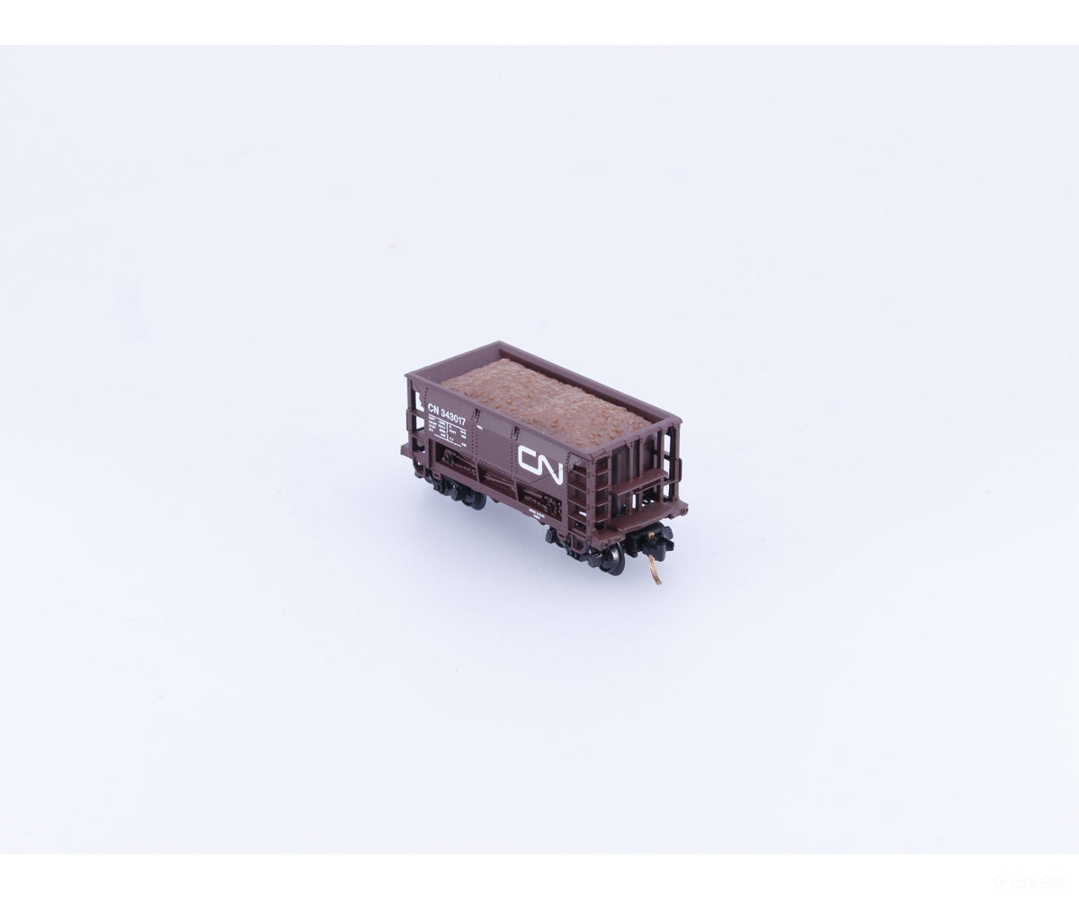 Atlas 32013 N Ore Car w/ Load #3 Canadian National (CN) 343017 - Freight Cars