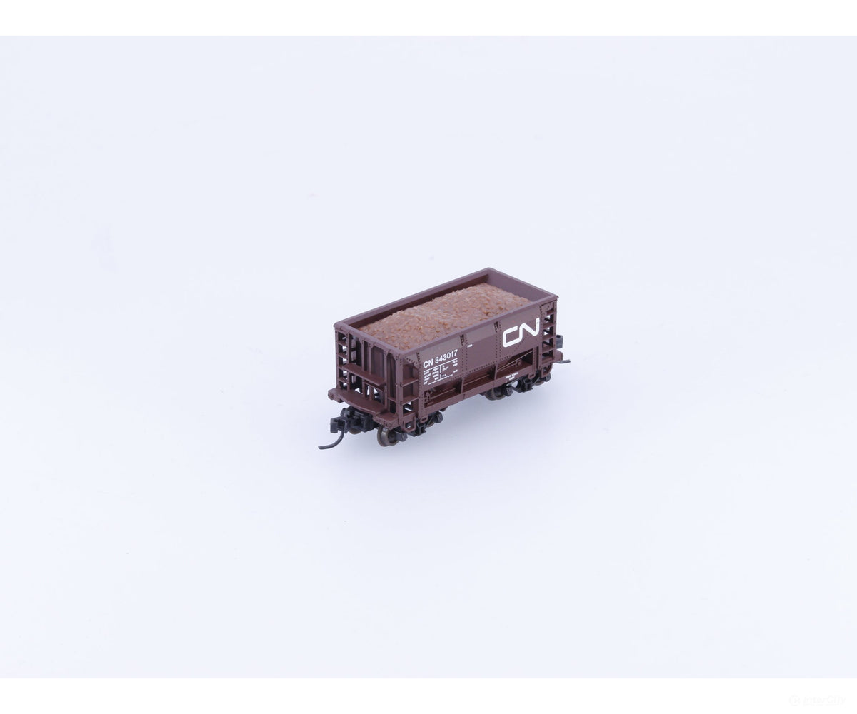 Atlas 32013 N Ore Car w/ Load #4 Canadian National (CN) 343017 - Freight Cars