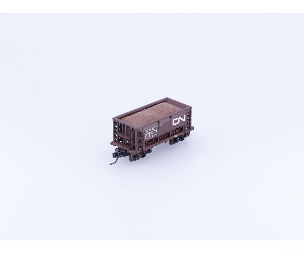 Atlas 32013 N Ore Car w/ Load #5 Canadian National (CN) 343017 - Freight Cars