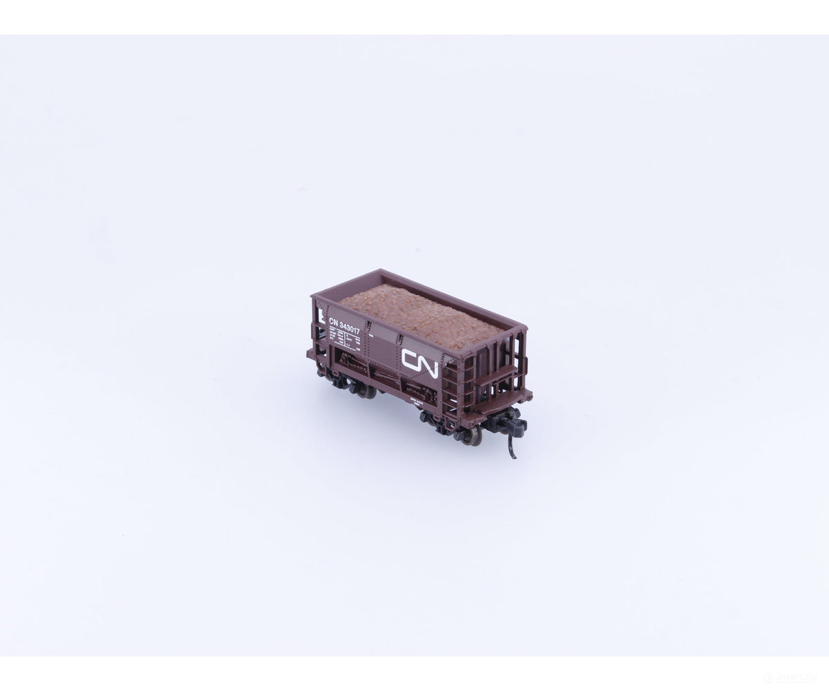 Atlas 32013 N Ore Car w/ Load #7 Canadian National (CN) 343017 - Freight Cars