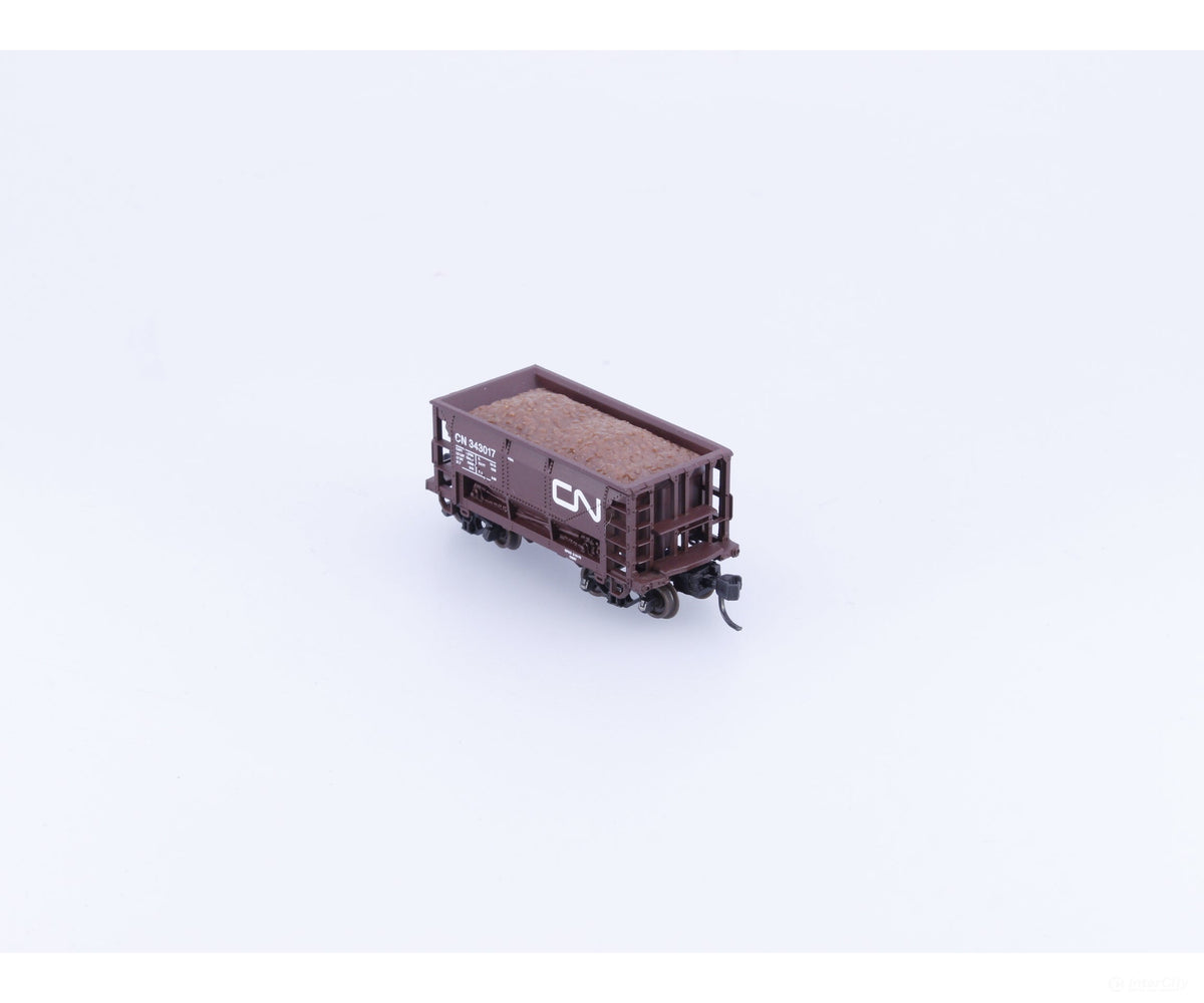 Atlas 32013 N Ore Car w/ Load #8 Canadian National (CN) 343017 - Freight Cars
